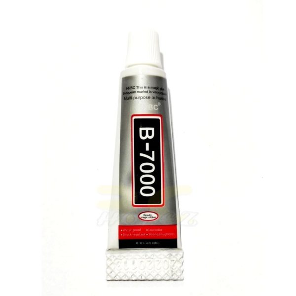 1PC B-7000  CLEAR ACRYLIC ADHESIVE GLASS REPAIRING GLUE 3ML
