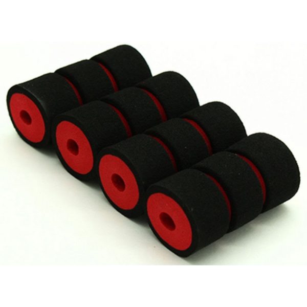 Sponge cases Shock absorption Protective sleeve RED/Black (45X24X8mm) QA050