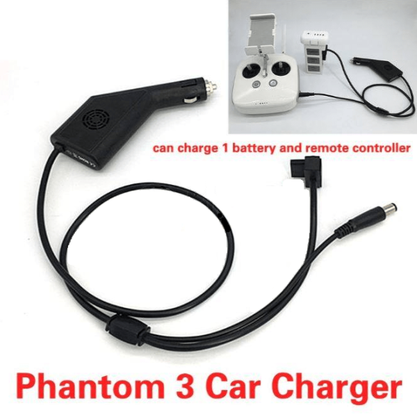 Phantom 3 Car Charger Battery Remote Controller Intelligent Charger Outdoor Charging BT-DJI31
