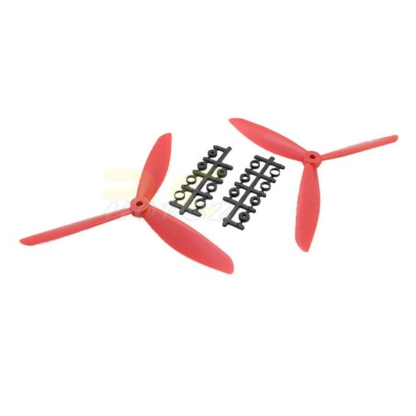 fbbf9091fc5abb194a0b04d1d7b5c5ad1607082262.jpg 8x4.5 Three Blade Counter Rotating Propeller CW and CCW Rotation (1 Pair) 08453