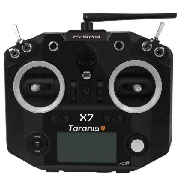 FrSky Taranis Q X7 2.4G ACCST 16CH RC Transmitter (Black / White)