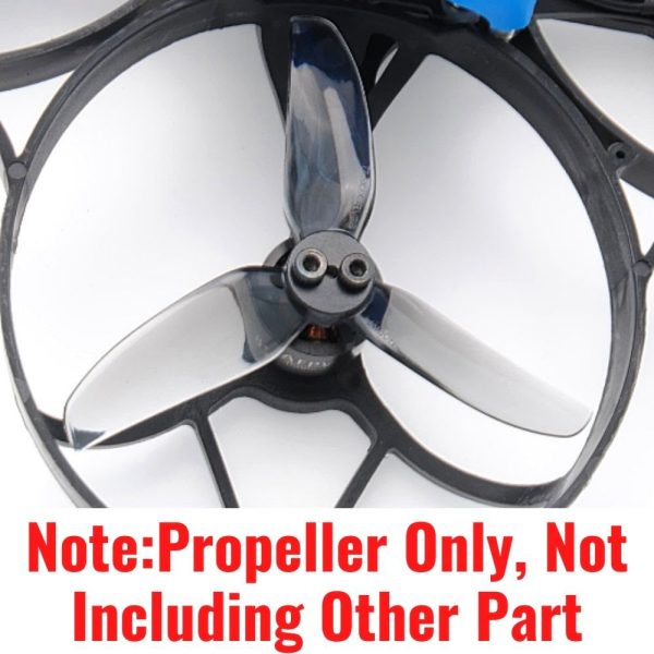 ff3ddcfd10ad8c8b72f8cdcdfc3843301606132518.jpg HQProp Durable T2.5X2X3V2S Grey 1.9/1.5/1.9MM Hole 3-blade Propeller (2 pairs/4pcs) HQT252