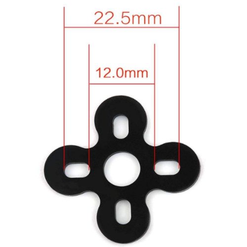4 PCS 22XX Series Motor Silicone Anti-vibration Pad in for RC Drone FPV Racing Drone XJ209