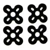 4 PCS 22XX Series Motor Silicone Anti-vibration Pad in for RC Drone FPV Racing Drone XJ209