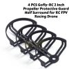 4 PCS Gofly-RC 2 Inch Propeller Protective Guard Half Surround for RC FPV Racing Drone XJ132