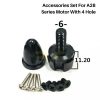 Accessories Set For A28 Series Motor With 4 Hole 8439