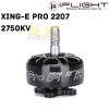 iFlight XING-E PRO 2207 2750KV 2-4S FPV NextGen Brushless Motor for FPV Racing Drone ECO2207-27(1PC)
