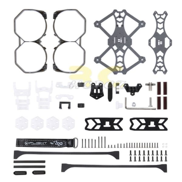 7683b94a220a25abd91f9f389b05ec7e.jpeg iFlight Protek35 V1.2 3.5 Inch 151mm CineWhoop HD Frame Kit 12x12mm Hole (Compatible DJI Air Unit) Protek-35F
