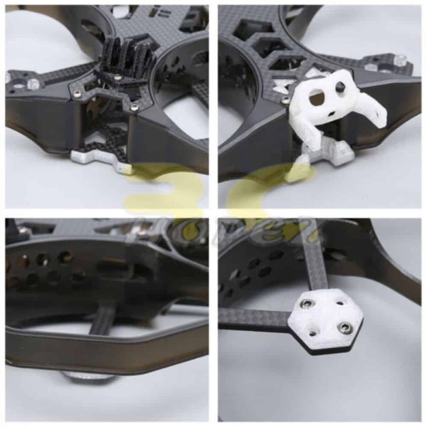 d0bf1b4707cfb1f8c3a65d7ddeb3b356.jpeg iFlight Protek35 V1.2 3.5 Inch 151mm CineWhoop HD Frame Kit 12x12mm Hole (Compatible DJI Air Unit) Protek-35F