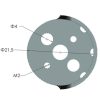 4 PCS Gofly-RC 1306 Motor Cover Protection for RC Multirotor FPV Racing Drone XJ135