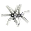 HQProp Cinewhoop Duct-75MMX6 Grey 5MM Hole 6-blade Propeller (2 pairs/4pcs) HQD75