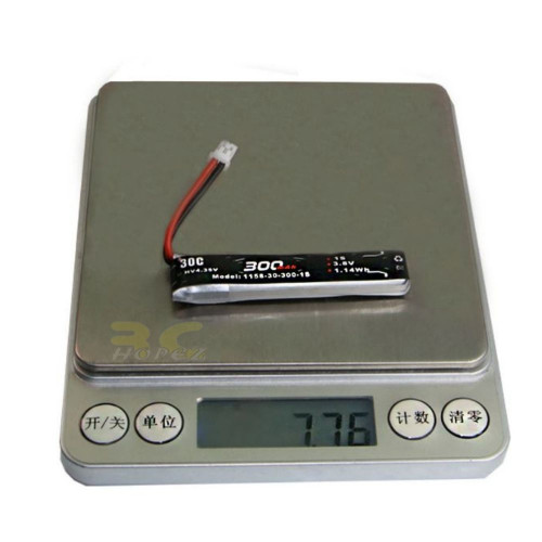 fc668a2e550457d5403e024807067257.jpeg Alienmodel 1S HV 3.8V 300mAh 30C Lipo Battery with PH2.0 Plug AL300/30-1S