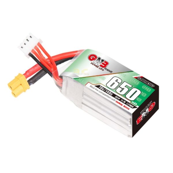437eb06f81e66161be3af2fb8ff62338.jpeg Gaoneng GNB 650mAh 3S 11.1V 70C Lipo Battery with XT30 Plug GNB650/70-3S