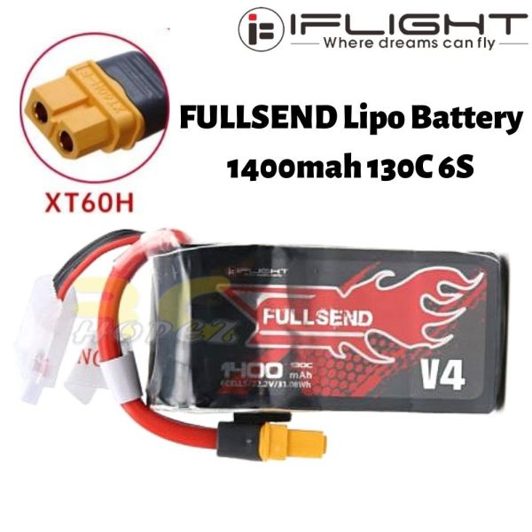 659296a4efcc2449beb8a001f96d397c.jpeg iFlight FULLSEND 1400 mAh 130C 6S 22.2V Lipo Battery XT60H Plug MX1400/130-6S