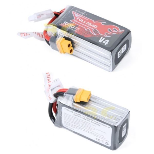 iFlight FULLSEND 1050mAh 130C 6S 22.2V Lipo Battery XT60H Plug MX1050/130-6S