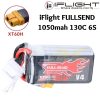 iFlight FULLSEND 1050mAh 130C 6S 22.2V Lipo Battery XT60H Plug MX1050/130-6S