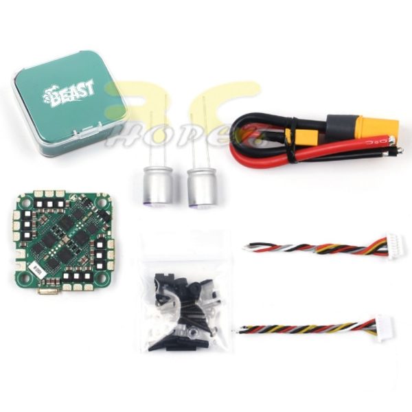 iFlight Beast F7 55A V2 (BMI270) 2-6S 4in1 BLHeli-S AIO Board (25.5x25.5mm) MX1053-55A