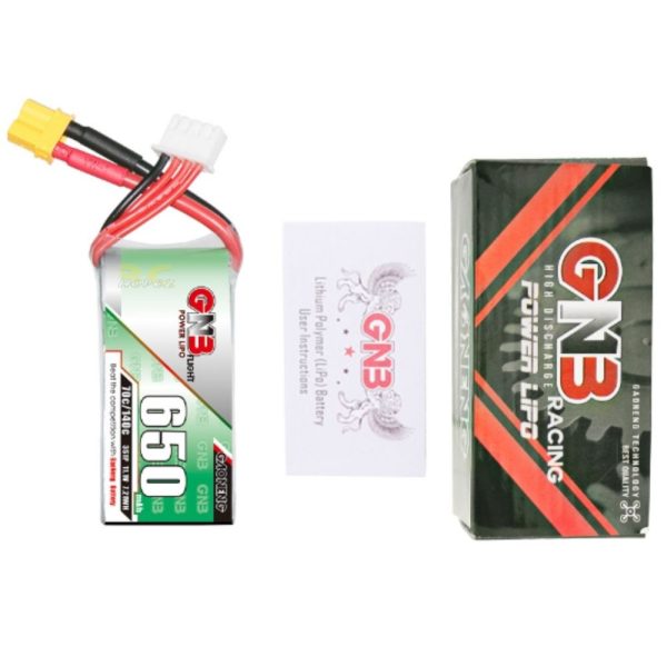 ad22fe947b7423b70afffaf67143f32c.jpeg Gaoneng GNB 650mAh 3S 11.1V 70C Lipo Battery with XT30 Plug GNB650/70-3S