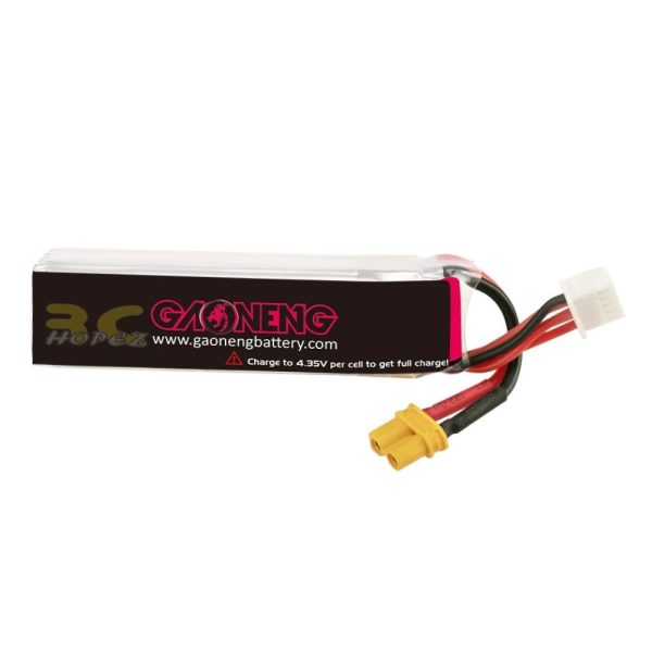 c40bd78dfe61e425a117c185deafb8a6.jpeg Gaoneng GNB 15.2HV 720mAh 100C 4S Lipo Battery with XT30 Plug GNB720/100-4S