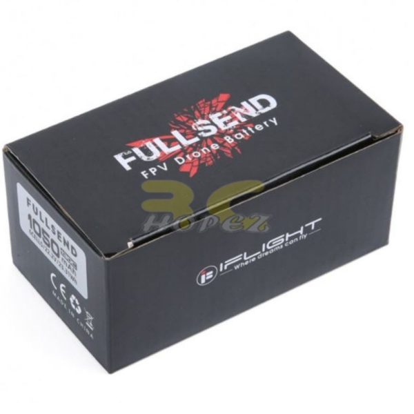 iFlight FULLSEND 1050mAh 130C 6S 22.2V Lipo Battery XT60H Plug MX1050/130-6S