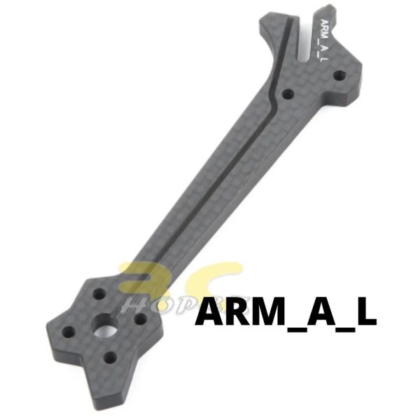 7f69c959da18fbe5e3a88832f20c7cec.jpeg 1pc iFlight Nazgul Evoque F5D Frame Kit Spare Part 6mm Front Arm MXF5D-Front