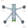 b2030f27bf8d2798fcb7beb837aba90e.jpeg 1pc iFlight Nazgul Evoque F5D Frame Kit Spare Part 6mm Front Arm MXF5D-Front