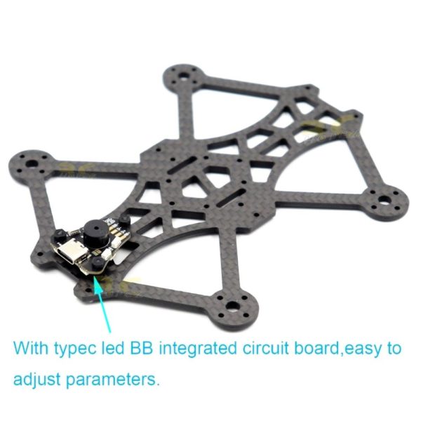 Reptile CLOUD-149 V2 133mm 3inch CineWhoop Carbon Fiber Frame Kit (Green) C159V2GR-KIT