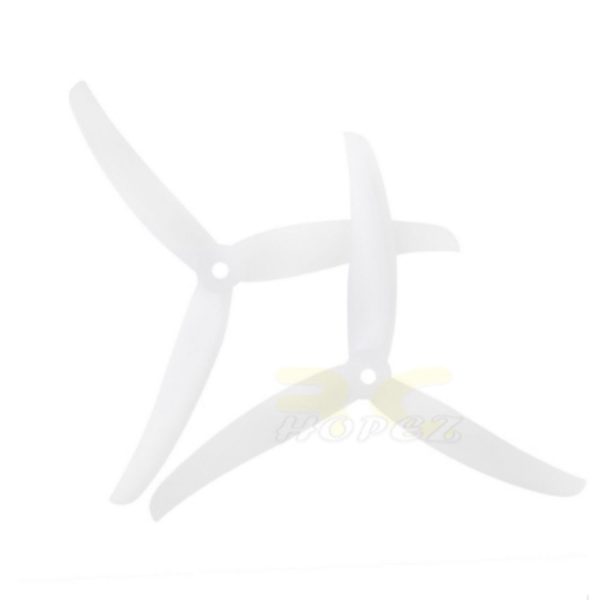 HQProp Juicy J37 4.9x3.7 3-Blade 5mm Hole Poly Carbonate Propeller (2pairs/4pcs) HQJ37