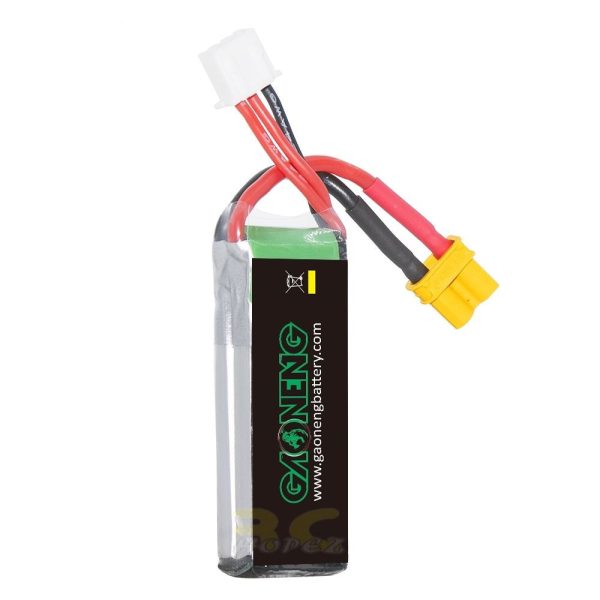 Gaoneng GNB 7.6HV 350mAh 70C 2S Lipo Battery with XT30/PH2.0 Plug (Optional) GNB350/70-2SXH