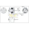 Happymodel SE0603 1S 16000KV 0.8mm Shalf CW Brushless Motor for RC FPV Racing Drone SE0603-16CW