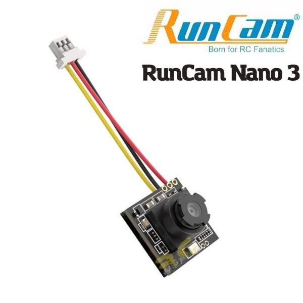 RunCam Nano 3 2.3mm(M6.5) 800TVL 1.1g Ultra Light FOV 140° Wide Angle NTSC CMOS FPV Camera XJ351