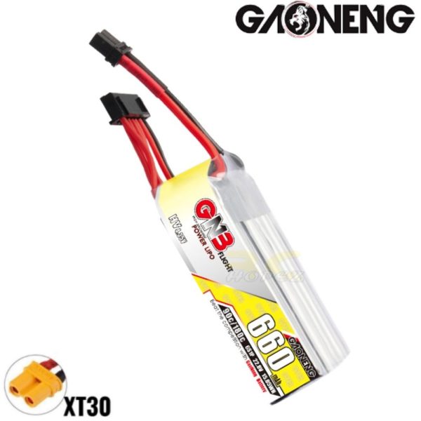 848c86a126d439e06c443b816b8e0c8c.jpeg Gaoneng GNB 22.8HV 660mAh 90C 6S Lipo Battery with XT30 Plug GNB660/90-6S
