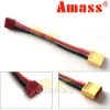 2 in 1 PG Parallel Charging Board XT30 XT60 Plug Supports 4 Packs 2-6S Lipo Battery WEM-35A-Dean