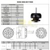 iFlight XING 0802 17000KV 1-2S NextGen Brushless Motor with 30mm Wire Plug for FPV Racing Drone X0802-17