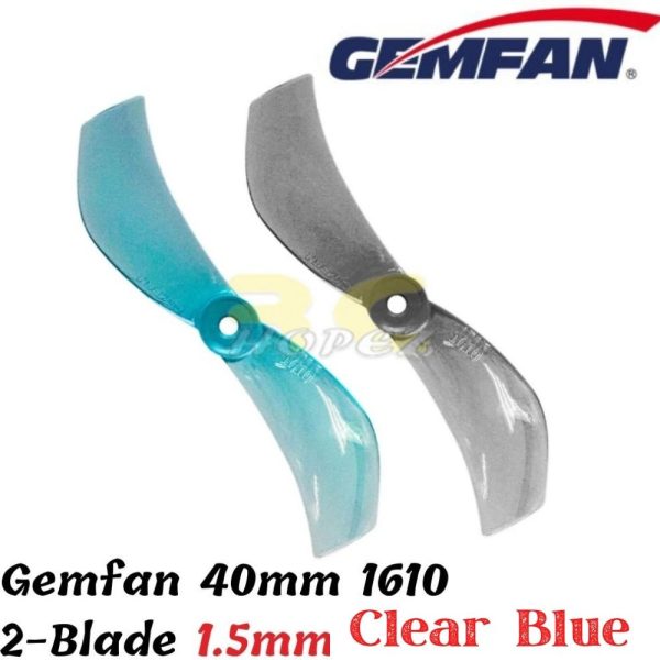cb389ffc09840a43820e94dd1d4a9412.jpeg 4Pairs Gemfan 40mm 1610 1.6x1.0 1.6 Inch 2-Blade Propeller 1.5mm Hole for Flywoo Firfly 1S Nano Baby RC Drone FPV Racing