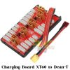 2 in 1 PG Parallel Charging Board XT30 XT60 Plug Supports 4 Packs 2-6S Lipo Battery WEM-35A-Dean