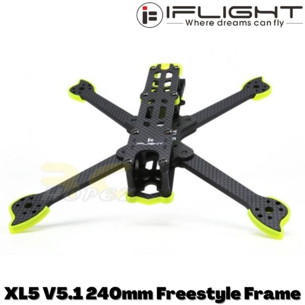 d5ff5b6fa7232f9e8b5fe4dc4763a31f.jpeg iFlight XL5 V5.1 True X 240mm Carbon Fiber FPV Freestyle Frame Kit MX8571