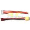 2 in 1 PG Parallel Charging Board XT30 XT60 Plug Supports 4 Packs 2-6S Lipo Battery WEM-35A-Dean