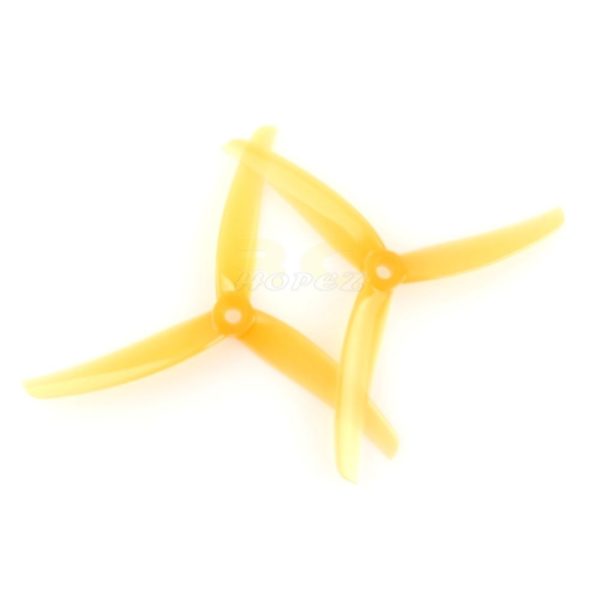 HQProp Juicy J37 4.9x3.7 3-Blade 5mm Hole Poly Carbonate Propeller (2pairs/4pcs) HQJ37