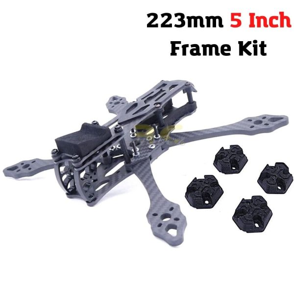 FonsterFPV Numi 223mm 5 Inch 5mm Arm Thickness Frame Kit Compatible DJI Air Unit XJ514