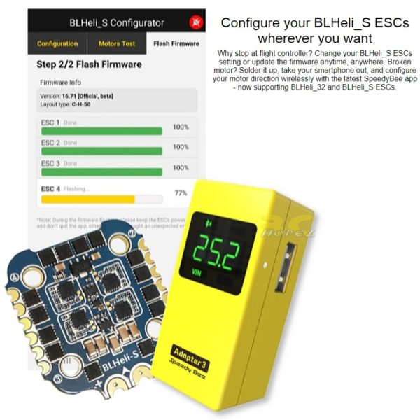 46ed1278224088d59341c013fe2eb5d2.jpeg SpeedyBee Adapter 3 Blackbox Analyzer/Firmware Flasher/Configurator XJ519