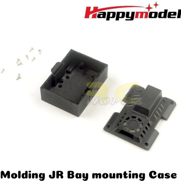 Happymodel Molding JR Bay Mounting Case with Cooling Fan For ES24TX And ES915TX ExpessLRS ELRS TX Module HP024