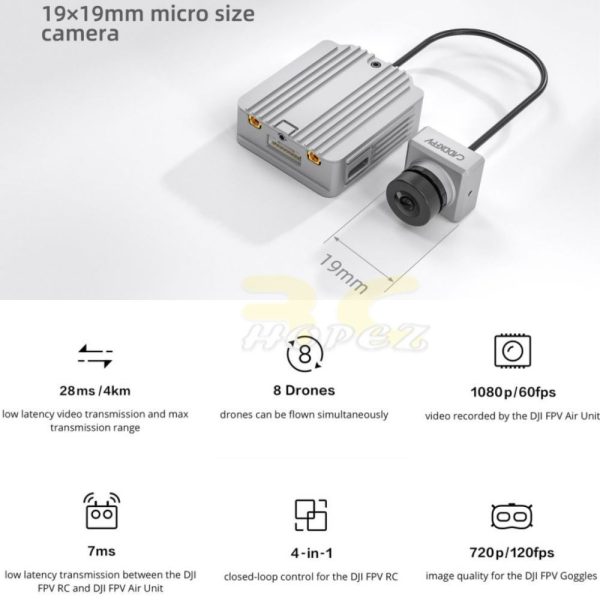 Caddx Air Unit Micro Version for DJI Digital HD FPV System WN-Air Unit