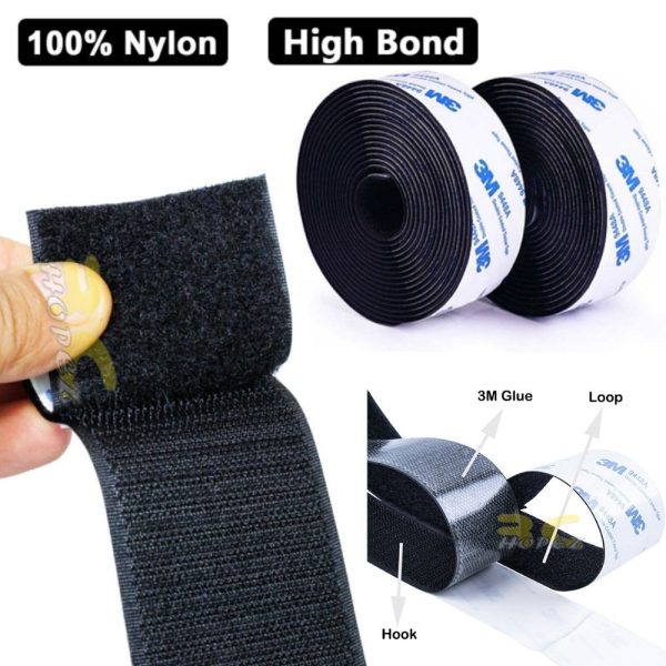 7c56c4037bc458980296e45f0067048b.jpeg 4 Pairs Velcro (Hook & loop tape) 75mm (L) / 100mm(L) X 25mm (W) (Optional) T020