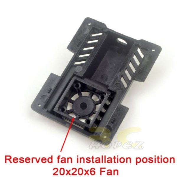 Happymodel Molding JR Bay Mounting Case with Cooling Fan For ES24TX And ES915TX ExpessLRS ELRS TX Module HP024