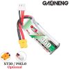Gaoneng GNB 7.6HV 350mAh 70C 2S Lipo Battery with XT30/PH2.0 Plug (Optional) GNB350/70-2SXH
