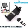 RadioMaster TX16S CNC FPV Screen Mount (Clamp size range: 50mm to 60mm) TX-CNC