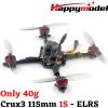 Happymodel Crux3 115mm 1S ELRS F4 2G4 AIO BNF w/Caddx ANT 1200tvl 3 Inch Toothpick FPV Racing Drone Crux3-ELRS