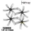 0ed0c49dfb0945775956b1a7bb8584af.jpeg HQProp Durable T63MMX6 1.9/1.5/1.9mm Hole 6-Blade propeller Compatible for darwinfpv CineApe25 (2pairs/4pcs) HQ636