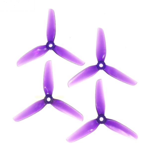 HQProp 4X3X3 5mm Hole 3-blade Propeller Poly Carbonate (2pairs/4pcs) HQ433